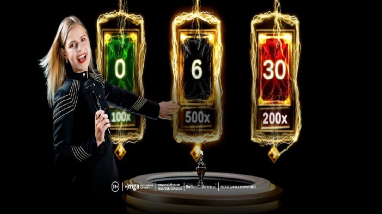 Evolution Land-Based Lightning Roulette