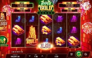 Hyper Gold Video Slot by Gameburger Studios