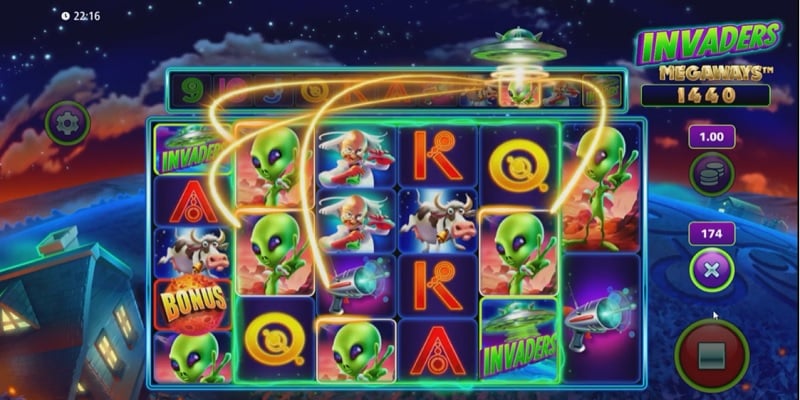 Invaders Megaways Main