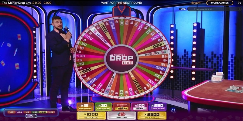 Playtech's The Money Drop Live Playtech's The Money Drop Live