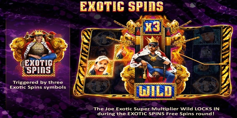 Red Tiger Exotic Spins (left)