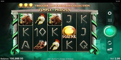 Temple of Medusa Slot
