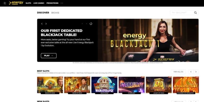 Energy Casino Review Energy Casino Review