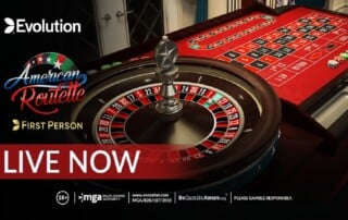 Evolution Releases First Person American Roulette