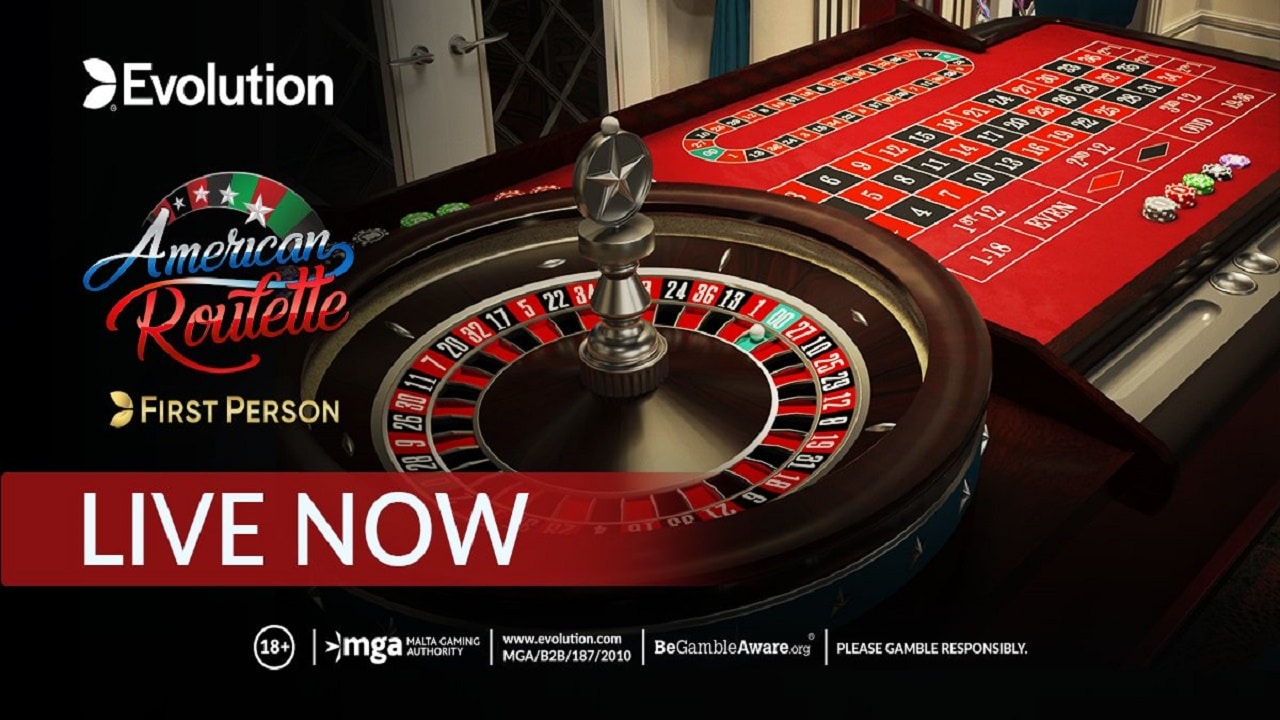 Evolution Releases First Person American Roulette