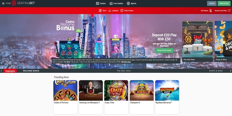 GentingBet Casino Closure