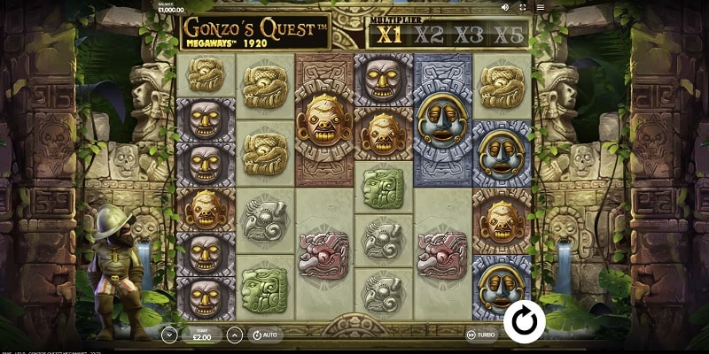Gonzos Quest Red Tiger Video Slot Gonzos Quest Red Tiger Video Slot