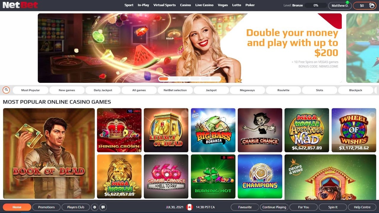 NetBet Casino Review