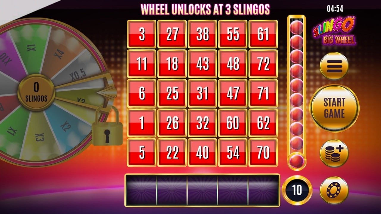 Slingo Originals Big Wheel