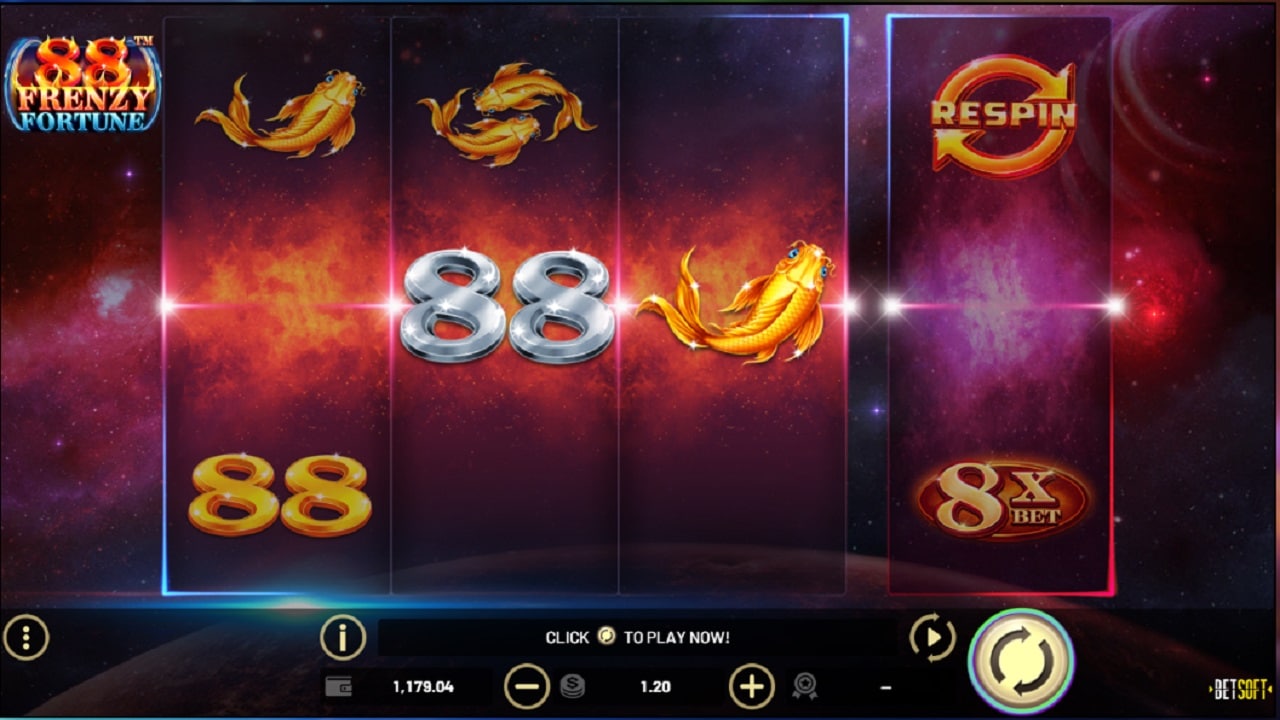 88 Frenzy Fortune Video Slot