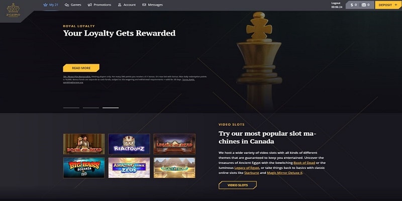 Our 21 Casino Review