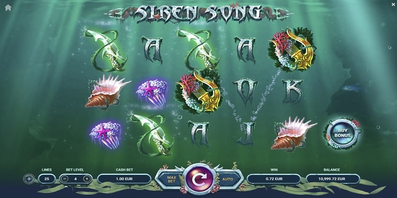 Siren Song Slot Reels