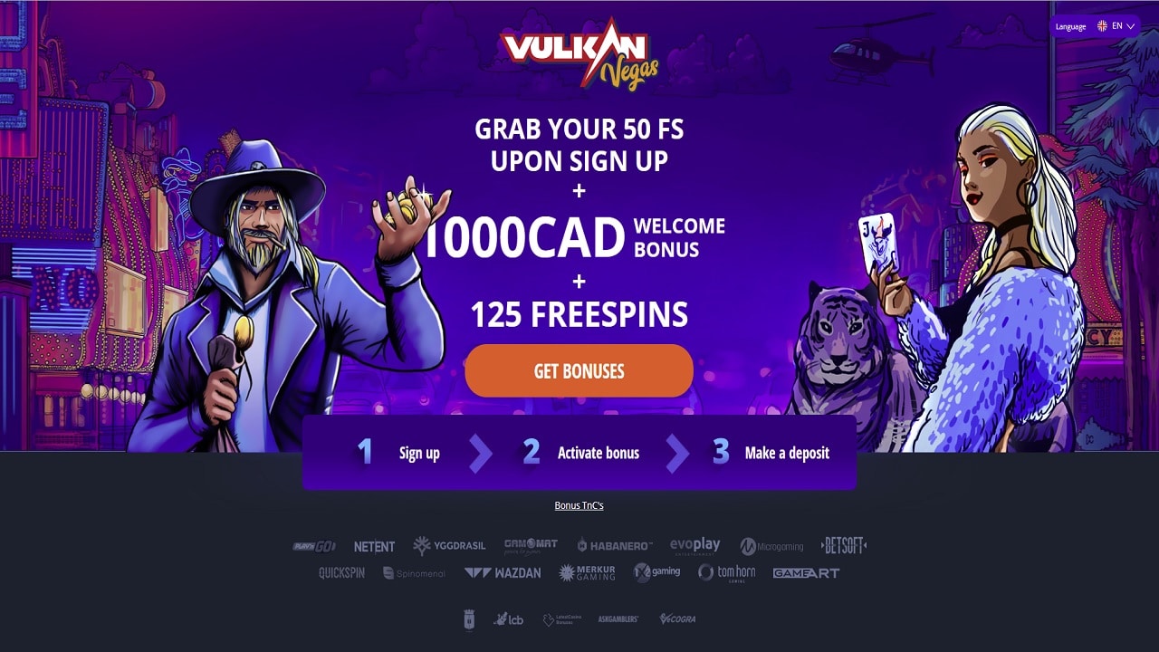 Vulkan Vegas No Deposit Bonus