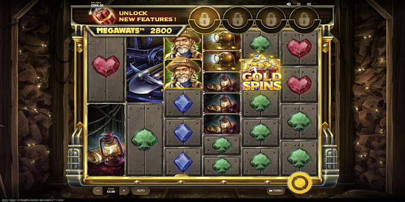 Dynamite Riches Megaways Reels