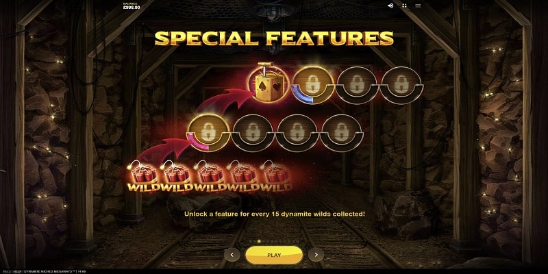 Dynamite Riches Megaways Special Featuresjpg