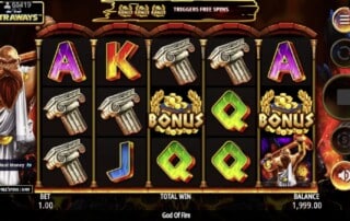 God of Fire Video Slot
