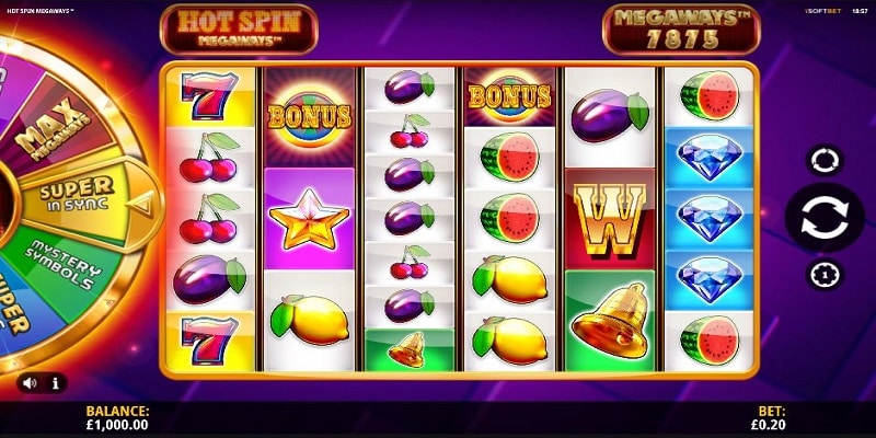 Hot Spin Megaways (iSoftBet)