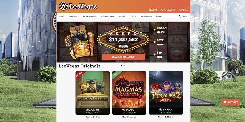 LeoVegas Casino Review