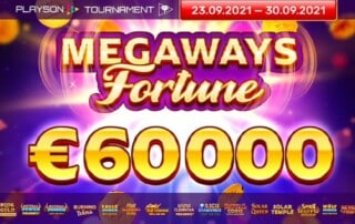 Playson's Megaways Fortune Tournament