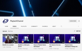 Playtech Youtube Channel