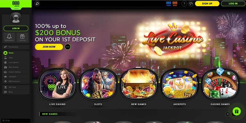 888 Online Casino Review 888 Casino Review