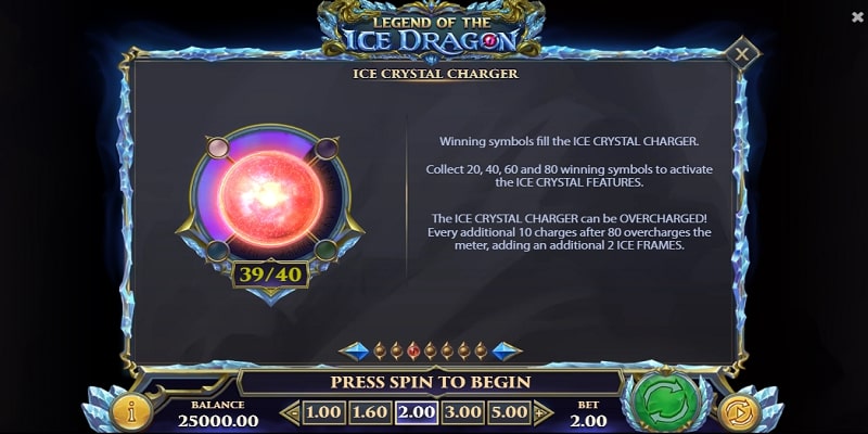 Ice Crystal Charger Feature Ice Crystal Charger Feature