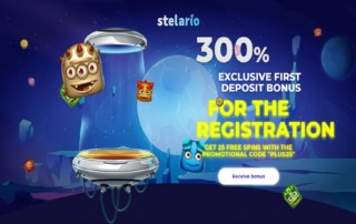Stelario Casino No Deposit Bonus