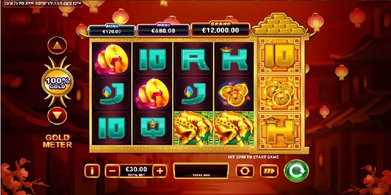 Gold Pile New Years Gold (Playtech) Gold Pile New Years Gold (Playtech)