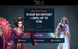 Wild Pharao No Deposit Bonus
