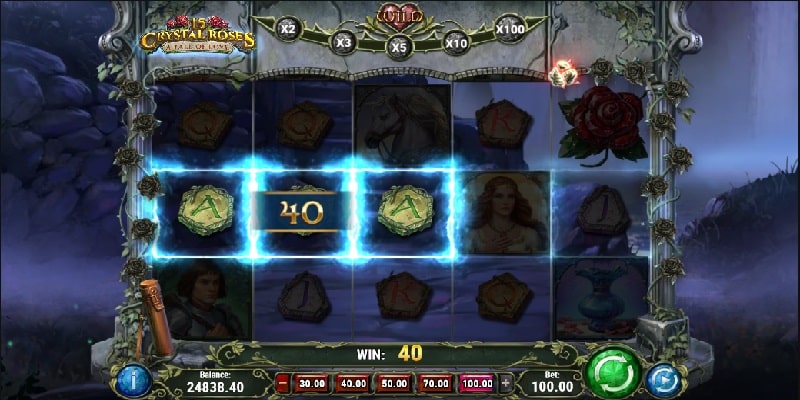 15 Crystal Roses A Tale of Love (Play’n GO) 15 Crystal Roses A Tale of Love (Play’n GO)