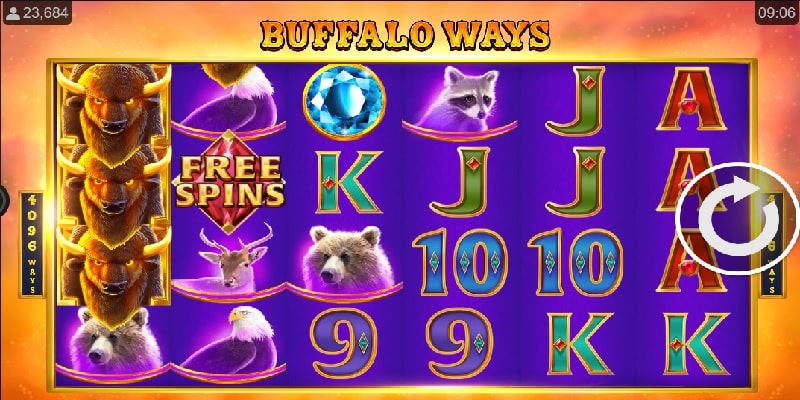 Buffalo Ways (Gong Gaming Technologies/Microgaming) Buffalo Ways (Gong Gaming Technologies/Microgaming)