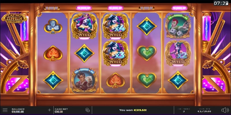 Cazino Zeppelin Reload (Yggdrasil)