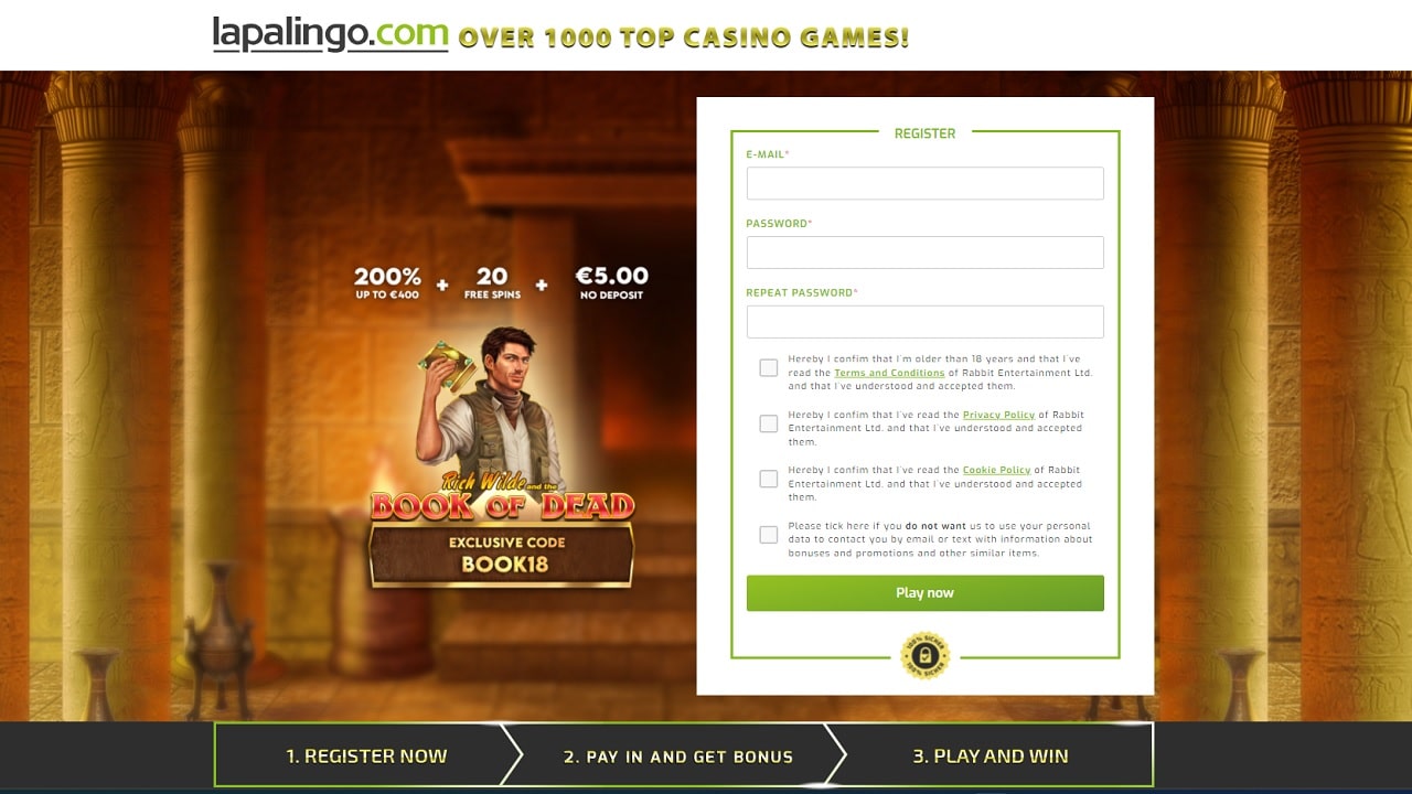 Lapalingo No Deposit Bonus Review