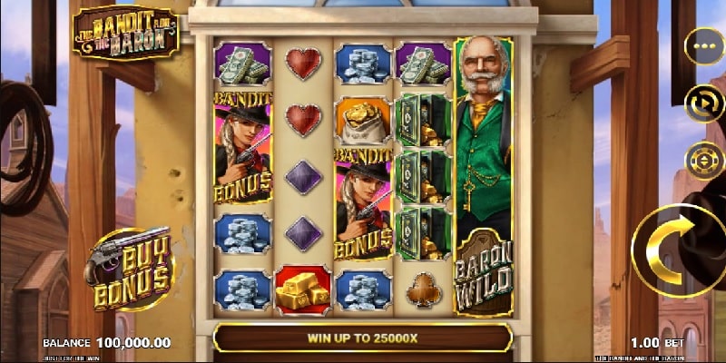 The Bandit and the Baron (JustForTheWin/Microgaming) The Bandit and the Baron (JustForTheWin/Microgaming)