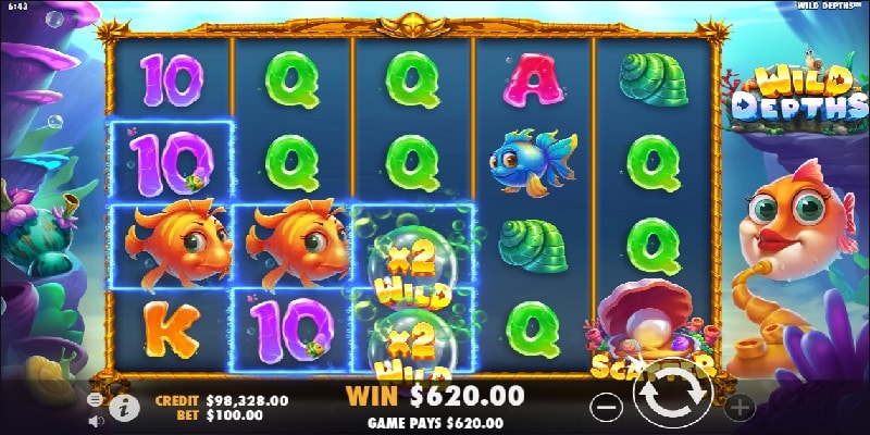 Wild Depths (Pragmatic Play) Wild Depths (Pragmatic Play)