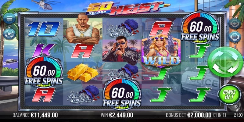 60 Seconds Heist (4the Player – Yggdrasil) 60 Seconds Heist (4the Player - Yggdrasil)