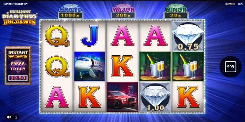 Brilliant Diamonds Hold & Win (iSoftBet) Brilliant Diamonds Hold & Win (iSoftBet)