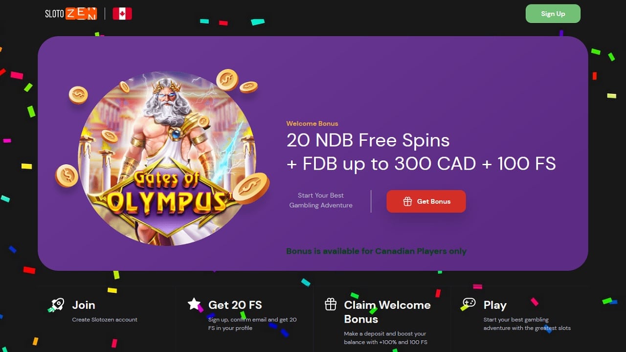 Slotozen No Deposit Bonus Review