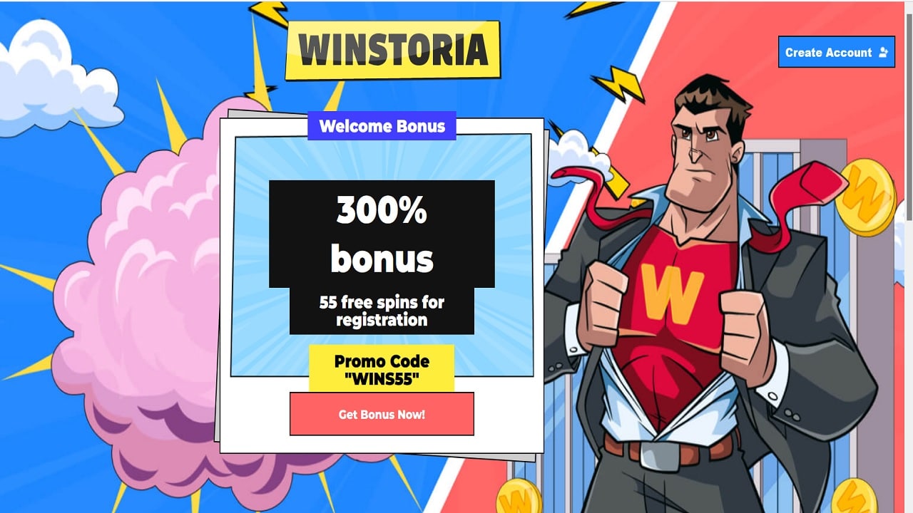 Winstoria No Deposit Bonus Review