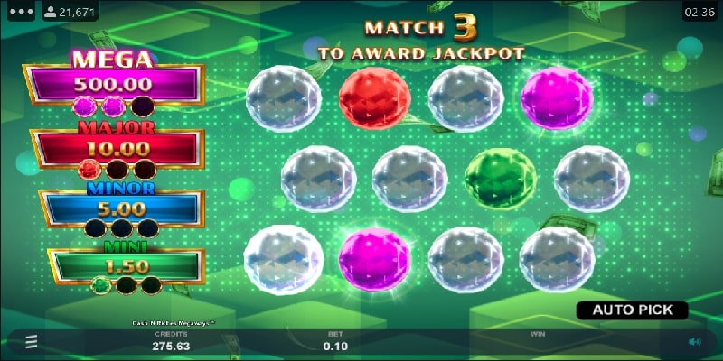 Cash ‘N Riches MegaWays (Triple Edge Studios & Microgaming) Symbol Wins