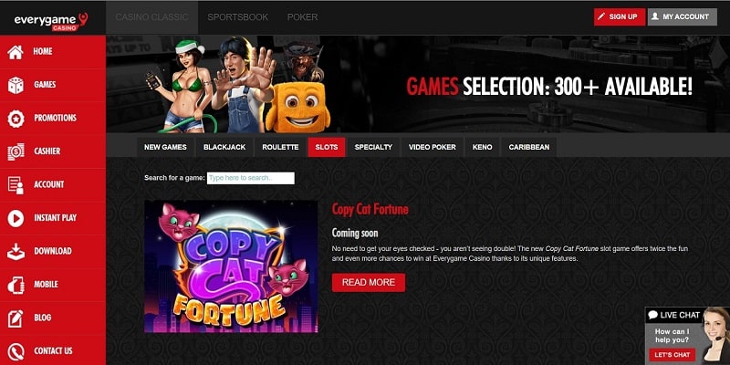 EveryGame Online Casino Review