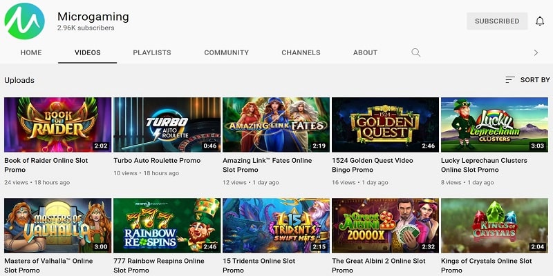 New Microgaming Game Releases