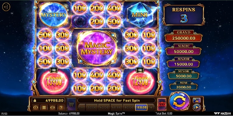 Magic Spins™ (Wazdan) Infinireels