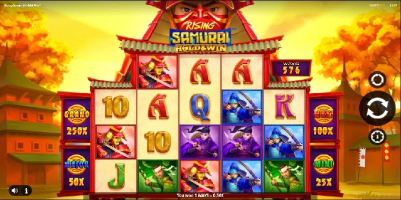 Rising Samurai Hold & Win (iSoftBet) Rising Samurai Hold & Win (iSoftBet)