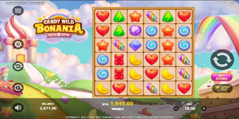 Candy Wild Bonanza (Stakelogic) Candy Wild Bonanza (Stakelogic)