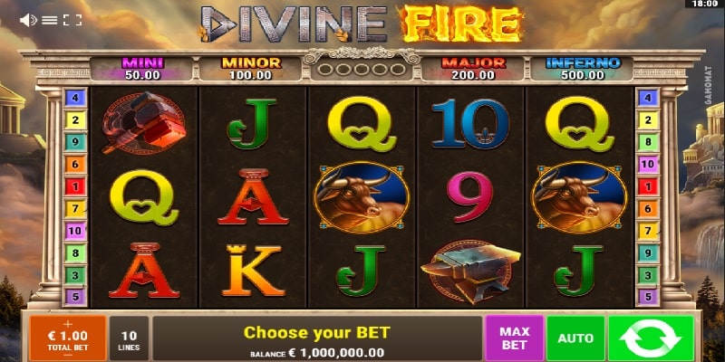 Divine Fire (Gamomat) Divine Fire (Gamomat)