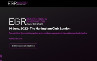 EGR Marketing & Innovation Awards 2022
