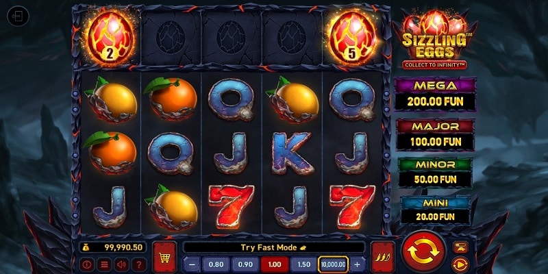 Sizzling Eggs&trade; (Wazdan)