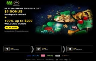 888 Casino no Deposit Bonus