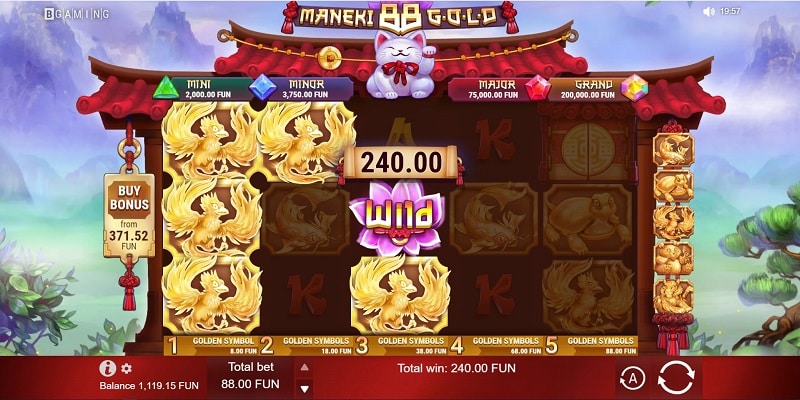 Base Game Payout